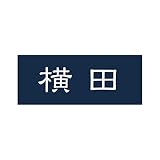 丸三タカギ 彫り込み済表札 アクリル APY1-N-1-1-横田 【完成品】