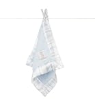 リトルジラフ ミニブランケット シェニール ココストライプ ブランキー(ブルー) lg0097-01 持ち運びに便利なミニサイズのブランケット 【正規代理店輸入】