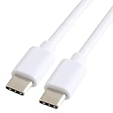 KYOHAYA C to C ケーブル PD Power Delivery 対応 USB Type C-Type C 充電ケーブル タイプC ケーブル 最大60W（20V/3A）急速充電 USB2.0 480Mbps データ転送 Macbook Pro/Xperia 5/Galaxy S10/Huawei P30/Nintendo Switch 各種対応 RTCC150WH 1.5m ホワイト