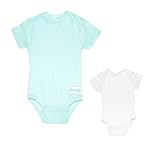 Woombieオーガニックエアティーズ、ミント/ホワイト、3?6メートル