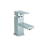 デザインハウス547588 Karsenシングルハンドル洗面所蛇口、ポリッシュクローム仕上げ