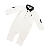 [ユーエスポロ] U.S. POLO ASSN. (BABY) ベビー服 長袖ボディースーツ USP63503WH Mサイズ