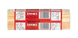 ネルソン木製Shims psh8 / 14 / 52木製Shims、3 / 8 x 1 – 1 / 2 x 8-in。、14-pk。 Single PSH8/14/65 1