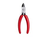 Jonard DIAGB5 General Use Diagonal Plier with Red Plastic Handle, 5-1/8 Length by Jonard Tools