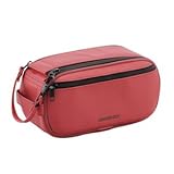 エレコム ビデオカメラケース 耐衝撃 低反発ポリウレタン 撥水 Lサイズ [ 参考収容寸法:175×80×90mm ] レッド ZSB-DV007RD