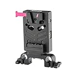 Nitze ミニVマウントバッテリープレート 15mm Roldクランプ1個 8V/3A DC1個 14.8V/3A D-タップ2個 PD 3.0 USB-C出力ポート1個 - N21-D7