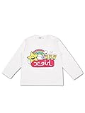 (エックスガール ステージス) X-girl Stages ｷﾗｯｷｰ&ﾄﾚｲﾝ 長袖Tｼｬﾂ 100cm ホワイト