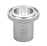 Hanchen FORD φ4.12mm フォード粘度カップ 塗料粘度測定カップ アルミニウムカップ 70～370cSt 業務用 (4# Ø4.12mm)