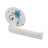 uxcell トイレ吸着紙 ラックホルダー 壁 吸収 コップ 穴開ける必要無い ネジ必要無い ホワイト 3KG