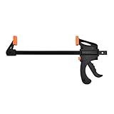 Fenteer 木工 Fクランプ　クイックリリース　クイックバークランプ　ラチェット グリップ　多用途　3サイズ選択　 - 10インチ