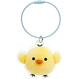 サンエックス(San-X) リラックマ 「えらんでコフレンズ」 えらんでコアクリルキーホルダー キイロイトリ AB28303 H52×W58mm