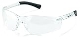 Crews BK310 BearKat 3 Polycarbonate Clear Lens Safety Glasses with Non-Slip Hybrid Black Temple Slee