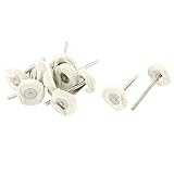 uxcell　研磨用　研磨ホイール　回転ツール　クリーニングモップ 　ジュエリー　研磨バフ　10個