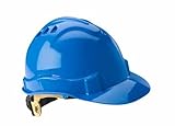Gateway Safety 72103 Serpent High Density Polyethylene Safety Helmet with Pin Lock Suspension, Type 