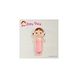 ベビーおもちゃ BabyPeko ベビーペコちゃん スティックがらがら BPR-001