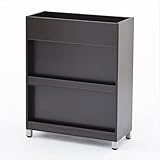 R・Fヤマカワ プランターシェルフ W801×D350×H1009mm RFPLS-W ダークB