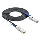 10Gtek 100G QSFP28 DAC Cable 100GBASE-CR4 QSFP28 to QSFP28 パッシブ 直接接続銅線 Twinaxケーブル Arista CAB-Q-Q-100G-2M互換 2m