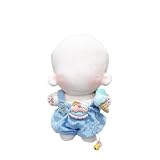 エタモ ぬい服 12cm 13cm 15cm サロペット ぬいぐるみ 服 ちび オーバーオール ぬい活 推し活グッズ (ソーダ(アイスなサロペット))