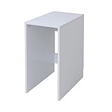 JKプラン 1cmピッチで棚板調整できるキャスター付き隙間ラック ロータイプ 収納ボックス (収納ボックスサイズ）幅37cm 奥行き62cm 高さ73cm ホワイト YHK-0211-WH