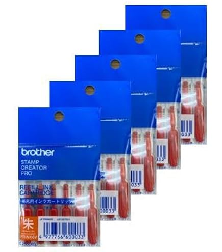 Amazon.co.jp: BROTHER スタンプクリエータープロSC-2000用補充インク