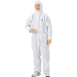 耐油・耐薬品・耐溶剤 耐水圧に優れています クリーンガード A40 ツナギ服 Lサイズ 25着入 製品番号 :68723