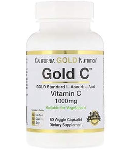 Amazon | California Gold Nutrition, 緩衝型Gold C™（ゴールドC）、非