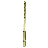 FIRST チタンコート六角軸鉄鋼用ドリル5本組 4.0mm mm2138-40 (金属・金工)