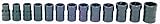 Williams TSCS3813 13-Piece Turbo Socket Salvage Socket Set [並行輸入品]