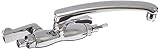 Chicago Faucet Company 445-L8XKABCP Wall Mount Kitchen Sink Faucet with 8"L Type Swing Spout Faucet,