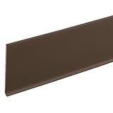 巾木 貼るだけ 幅木 ソフト巾木 1枚 ペタット シール Rあり 東リ Z3K ライトブラウン 茶 幅909mm×高さ60mm 厚さ3mm