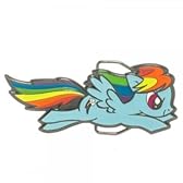 マイリトルポニー　トモダチは魔法 レインボーダッシュ　ベルトバックル 【並行輸入品】