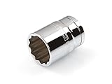 TEKTON 14219 1/2-Inch Drive by 7/8-Inch Shallow Socket, Cr-V, 12-Point [並行輸入品]