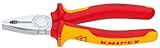 Knipex 0306180 Combination Pliers, 1000 Volt Rated, 7.25 Inch [並行輸入品]