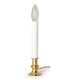 Darice 6201-70 Brass Plated Base Electric Candle Lamp with Timer [並行輸入品]