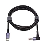 NFHK Type C USB-C 入力 20V DC 5.5 * 2.5mm 出力電力 100W 135W 140W 65W PD充電ケーブル ノートパソコン用, NF-UC-065-5525MM