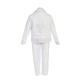 Angels Garment SUIT ベビー・ボーイズ カラー: ホワイト