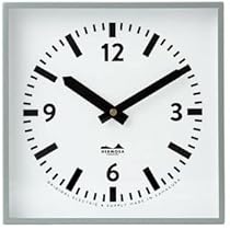 Amazon.co.jp: ハモサ HERMOSA 時計 壁掛け時計 HK-002 スクエア