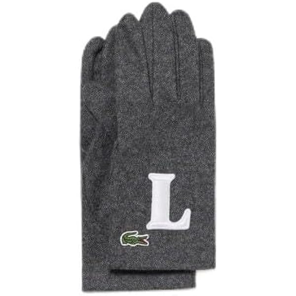 Amazon | [ラコステ] [公式] クロックエンボスレザーグローブ | 手袋 通販