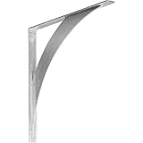 Ekena Millwork BKTM02X24X24LECRS 2-Inch W x 24-Inch D x 24-Inch H Legacy Bracket, Steel by Ekena Mil