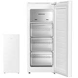 SAMKYO 70L ファン式 冷凍庫 スリム 自動霜取り 急速冷凍 前開き 静音 省エネ 家庭用 ZU70SD ホワイト