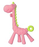 かわいいキリンの赤ちゃん/幼児シリコーンおしゃぶり発達玩具活動のおもちゃのギフト