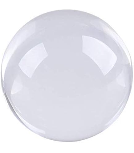 Amazon.co.jp: クリスタル クリア ボール 水晶球 水晶玉 多色透明