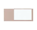 プラスチック室名札 無地ライトブラウン SN-P-1　　新協和