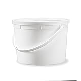 1ガロン食品グレードラウンドバケットwith lid-さまざまな色と数量 1 gallon MPT801134B-119673_L801-540229QTY20