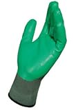 MAPA Ultrane 554 Nitrile Medium Duty Glove, Work, 9-1/4 Length, Size 7, Green (Bag of 10 Pairs) by M
