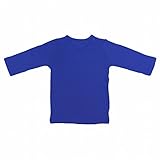 長袖シャツ ベビー 肌着 綿100％ 無地 男の子 女の子 インナー ネイビー 95