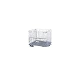 KV29623 直送 メッシュパレット １５０ｍｍキャスター付【キャンセル・交換不可商品です】