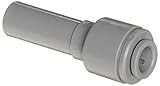 John Guest Acetal Copolymer Tube Fitting, Reducer, 1/4" Tube OD x 3/8" Stem OD (Pack of 10) [並行輸入品]