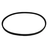 uxcell 産業機器用ベルト　Vベルト　マシン　トランスミッション　Bタイプ　内側　周囲の寸法　ヴィー　ブラック