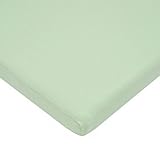 Pindaboo 100% Cotton Value Jersey Knit Bassinet Sheet,Celery by Pindaboo